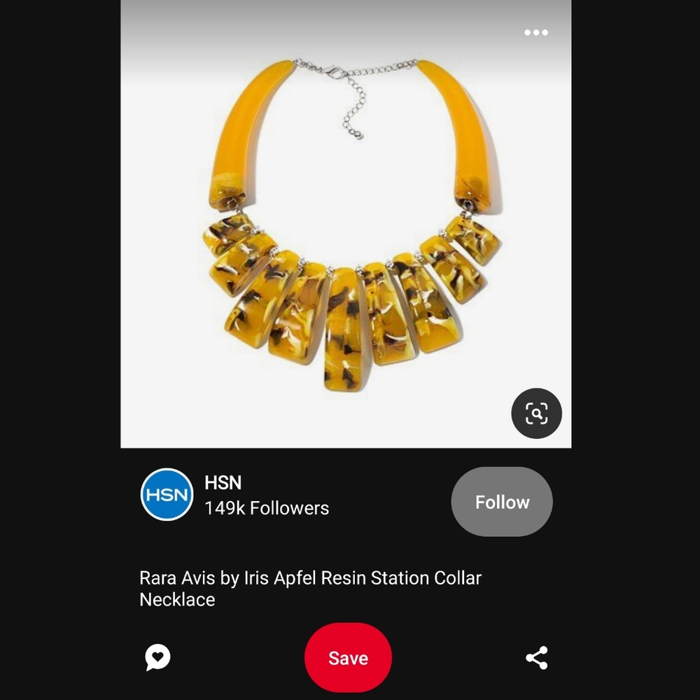 Rara Avis Iris Apfel Statement Necklace